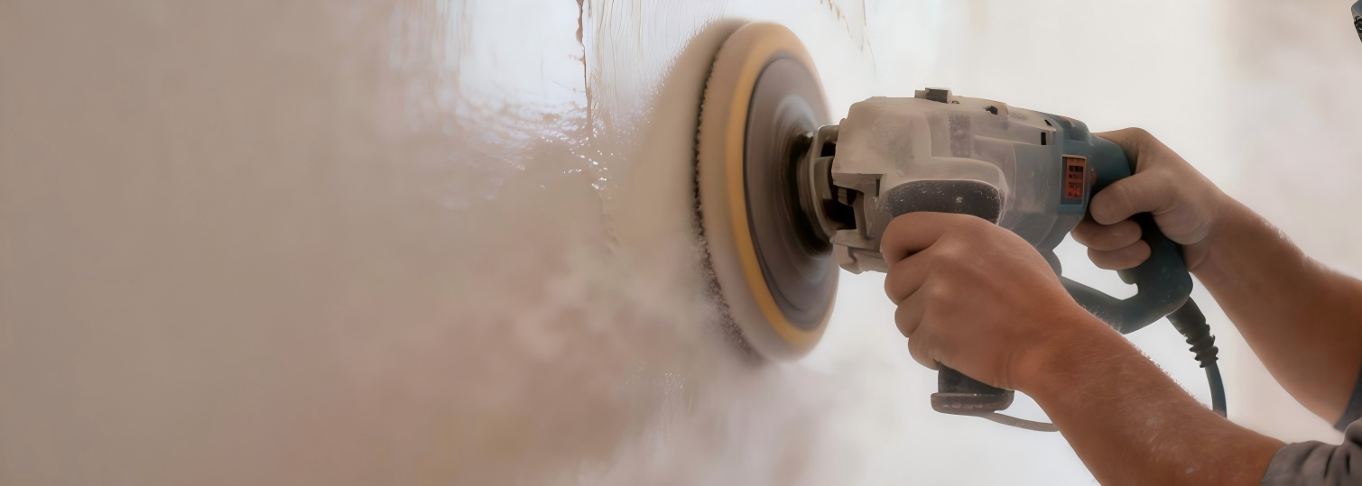 Wall surface sanding